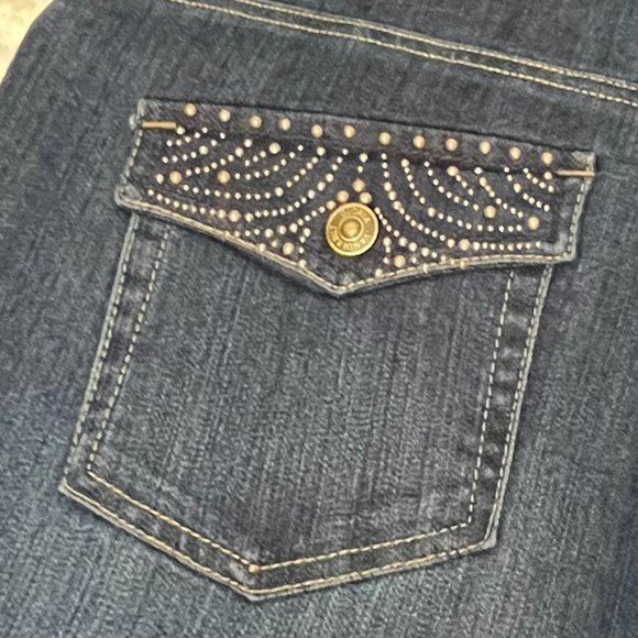 GLORIA VANDERBILT AMANDA ALL AROUND SLIMMING EFFECT JEAN NWT SIZE 14 - Picture 10 of 10